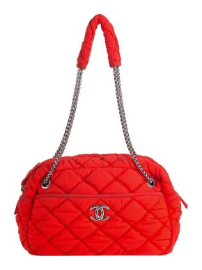 Chanel Bubble CC Nylon Shoulder Bag