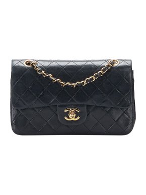 Chanel Lambskin Quilted Small Double Flap Bag