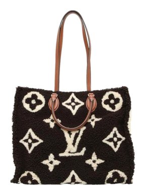Louis Vuitton Monogram Giant Shearling Teddy Onthego GM