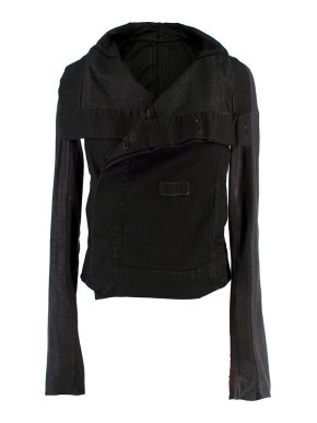 Rick Owens Black Denim Jacket