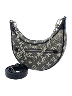Louis Vuitton Monogram Jacquard Denim Loop PM