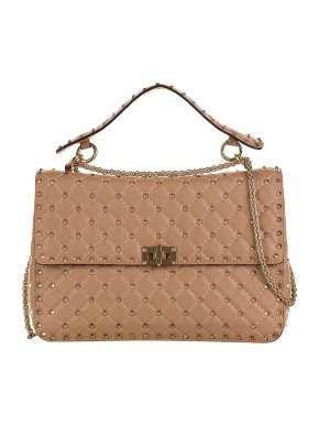 Valentino Garavani Medium Rockstud Spike Leather Bag