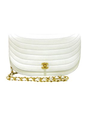 Chanel Classique Demi-Lune Chain Bag