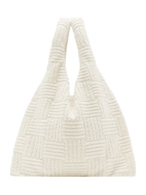 Bottega Veneta Intrecciato Terry Shopping Bag