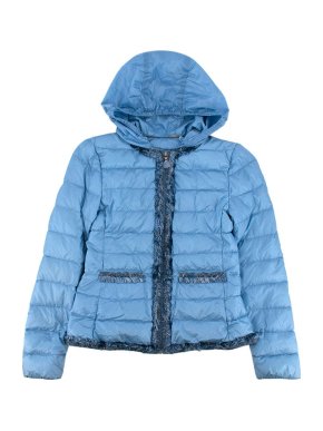 Moncler Kamaria Ruffle Puffer Jacket