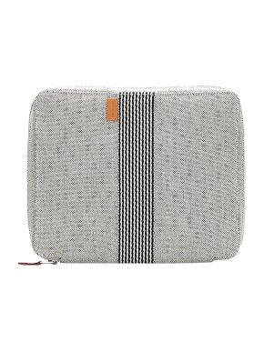 Hermes Fool Toe Canvas Wallet Clutch