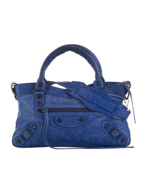 Balenciaga Agneau Motocross Classic City Bag