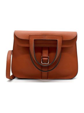 Hermes Swift Halzan 22 Brown Mini Bag