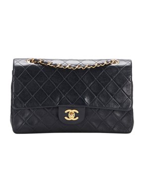 Chanel Lambskin Quilted Medium Double Flap Bag