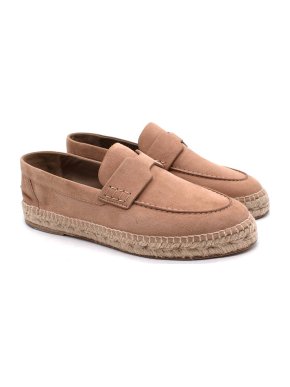 Hermes Trip Suede Goatskin Espadrille