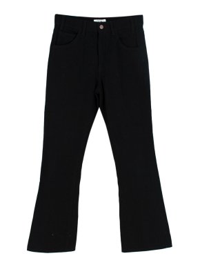 Celine Black Straight Leg Jeans