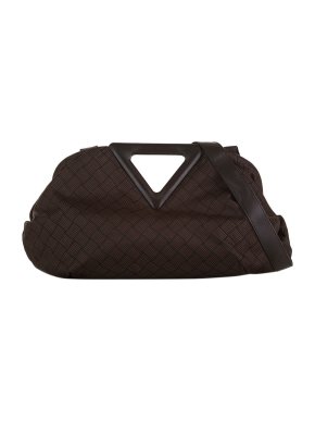 Bottega Veneta Intrecciato Effect Point Bag