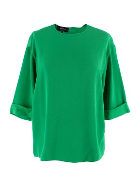 Rochas Green Short Sleeved Blouse