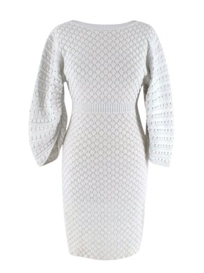 Waffle Knit Mini Dress 1