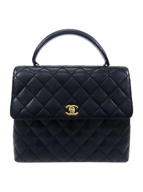 Chanel Caviar Kelly Top Handle Bag