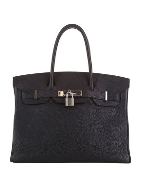 Hermes Black Togo Birkin 30 PHW