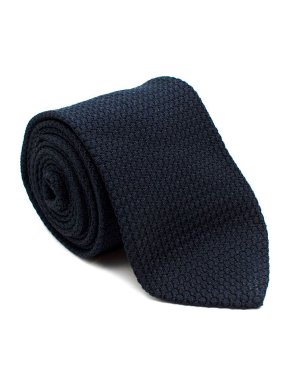 Bigi Navy Woven Silk Tie