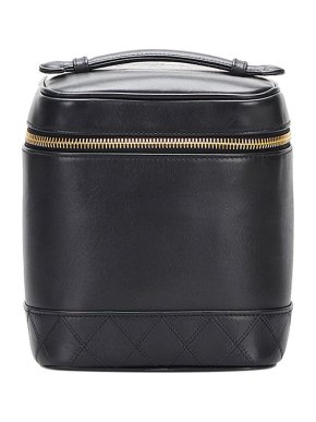 Chanel Matelasse Lambskin Leather Vanity Bag
