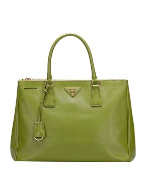 Prada Saffiano Lux Galleria Double Zip Tote Bag