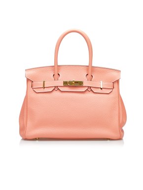 Hermes Taurillon Clemence Birkin 30 GHW