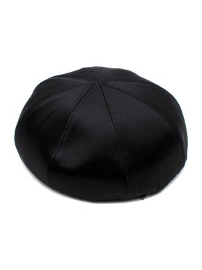 Dior Homme Black Silk Beret