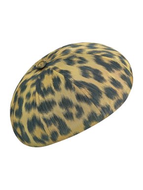 Dior Leopard Print Beret - size S