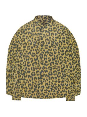 Dior Leopard Print Short Cape Jacket