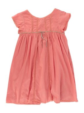 Bonpoint Peach Lace Trimmed Dress