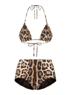 Dolce & Gabbana Leopard Print Bikini