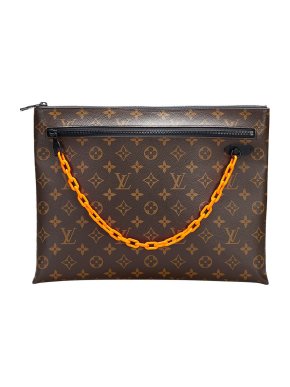 Louis Vuitton Monogram Solar Ray A4 Clutch