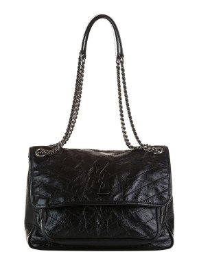 Saint Laurent Quilted Leather Medium Niki Chain Bag