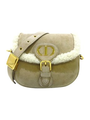 Dior Small Bobby Shearling Crossbody Bag