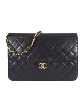 Chanel Medium Classic Lambskin Single Flap Bag