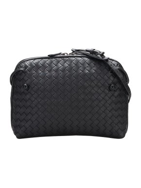 Bottega Veneta Nappa Intrecciato Nodini Crossbody Bag