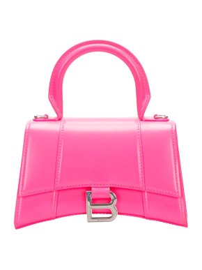 Balenciaga Pink Hourglass XS Crossbody Bag