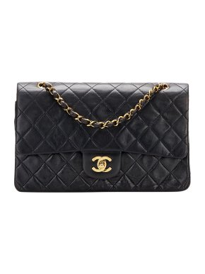 Chanel Lambskin Quilted Small Double Flap Bag