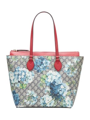 Gucci Medium GG Supreme Blooms Tote