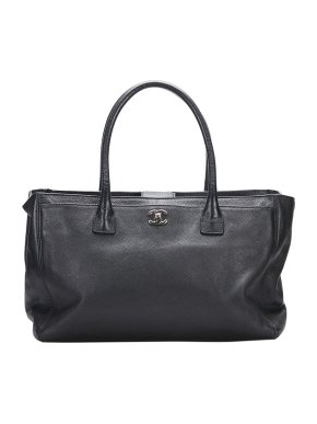 Chanel Grained Leather Executive Cerf Tote Bag