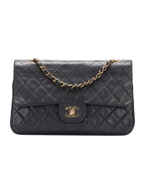 Chanel Lambskin Quilted Medium Double Flap Bag