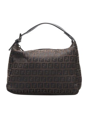 Fendi Brown Zucchino Mini Bag