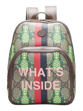 Gucci GG Supreme Pineapple Backpack