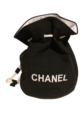 Chanel VIP Gift Canvas Drawstring Toiletry  Tote