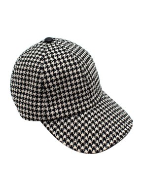 Dior D-Player Houndstooth Baseball Cap - Size 56