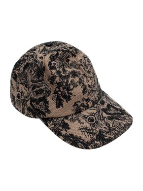Dior D-Player Toile de Jouy Cap - size 56