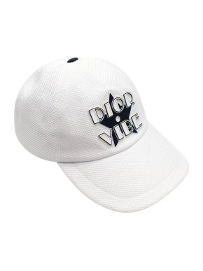 Dior White D-Player Vibe Baseball Cap - Size 56