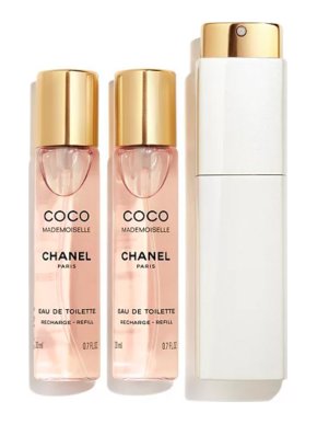 Chanel Coco Mademoiselle Eau de Toilette Twist and Spray 3x20ml