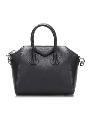 Givenchy Grained Leather Mini Antigona Bag