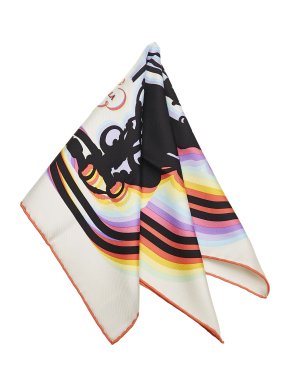 Hermes Brides de Gala Shadow Silk Scarf