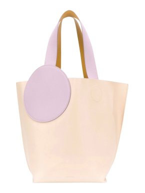 Roksanda Ilincic Beige & Lilac Eider tote bag