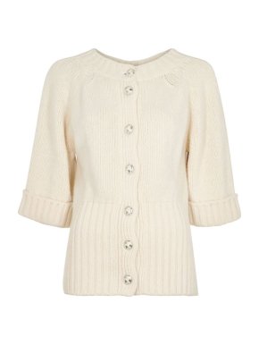 Chanel Ivory Cashmere Knitted Jumper